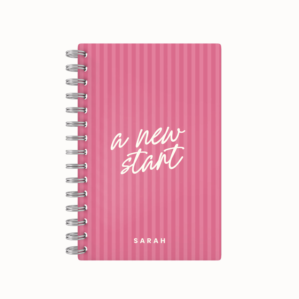 A New Start Lined Notebook