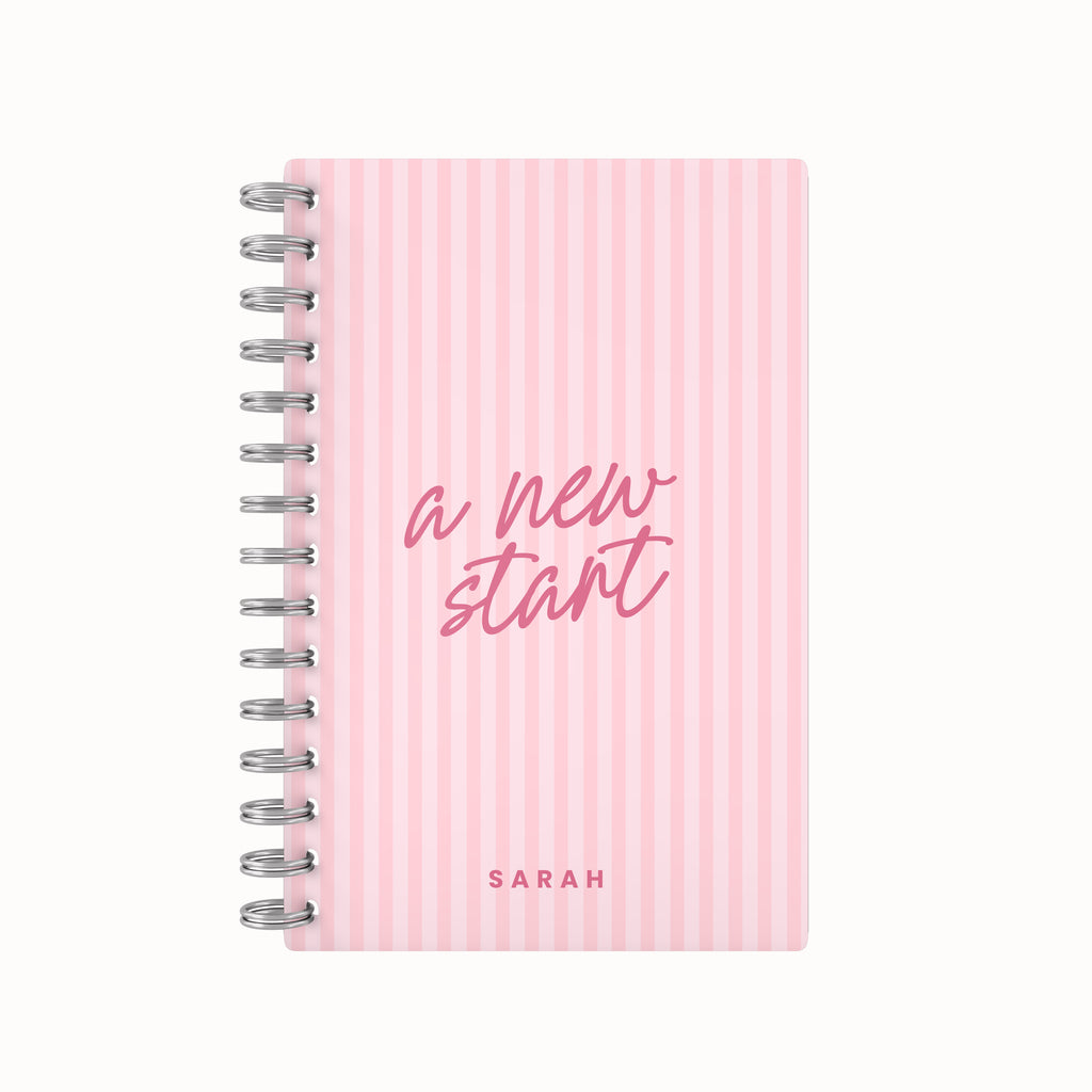A New Start Lined Notebook