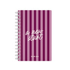 A New Start Lined Notebook
