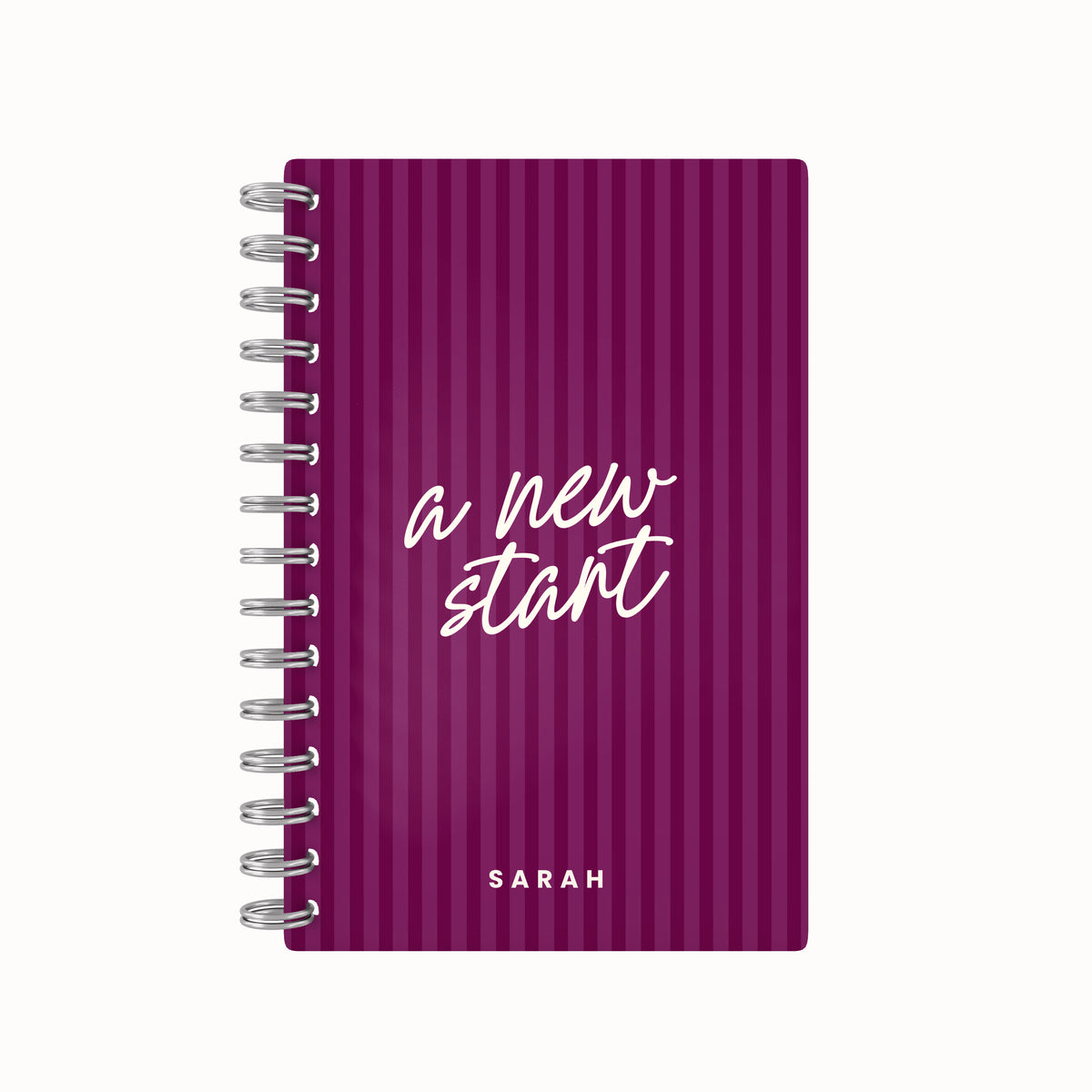 A New Start Lined Notebook