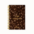 Animal Print Deer Foil Lined Notebook