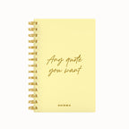 Any quote in this style foil daily planner