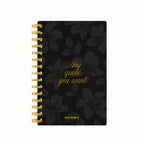 Any quote u want script full bloom foil daily planner