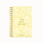 Any quote u want script full bloom foil daily planner