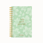 Any quote u want script full bloom foil daily planner