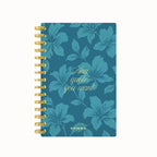 Any quote u want script full bloom foil daily planner