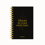 Bloom in your own time foil daily planner