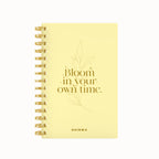 Bloom in your own time foil daily planner