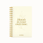 Bloom in your own time foil daily planner