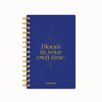 Bloom in your own time foil daily planner