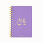Bloom in your own time foil daily planner