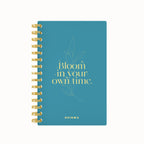 Bloom in your own time foil daily planner