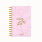 Blooming twenty seven foil daily planner