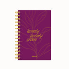 Blooming twenty seven foil daily planner