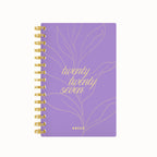 Blooming twenty seven foil daily planner