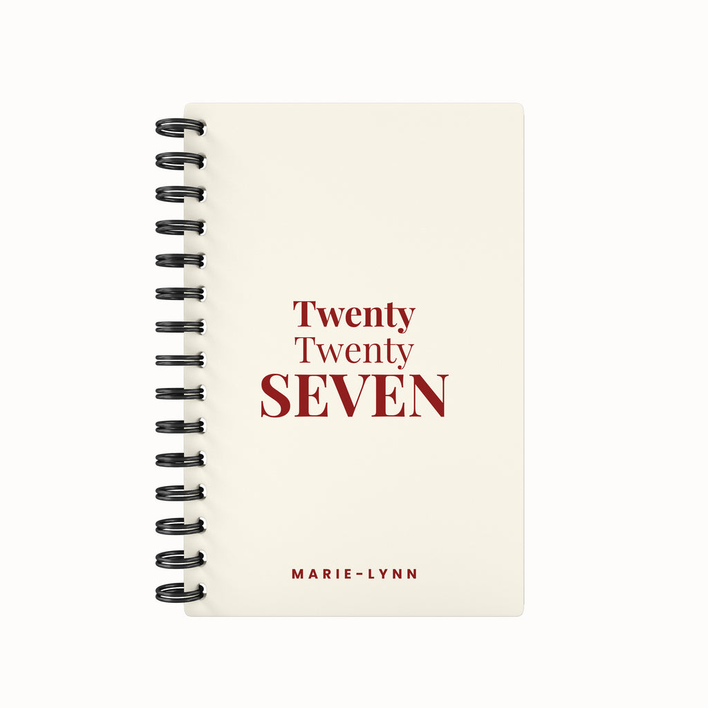 Bold 27 Weekly Planner