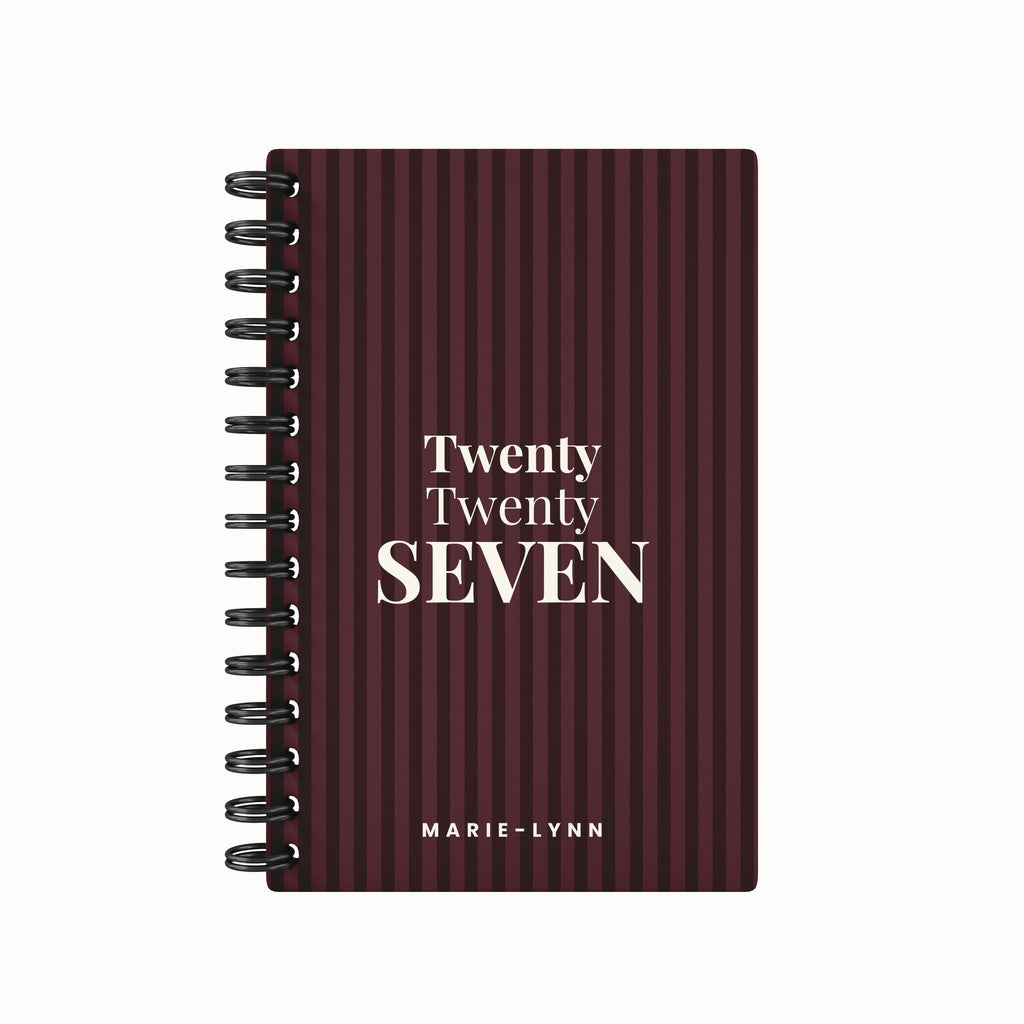 Bold 27 Weekly Planner Stripes