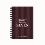 Bold 27 Weekly Planner Stripes