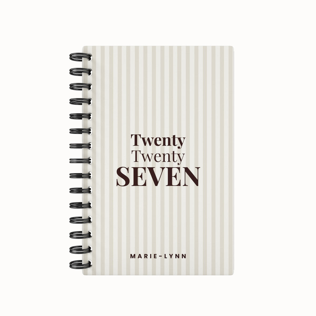 Bold 27 Weekly Planner Stripes