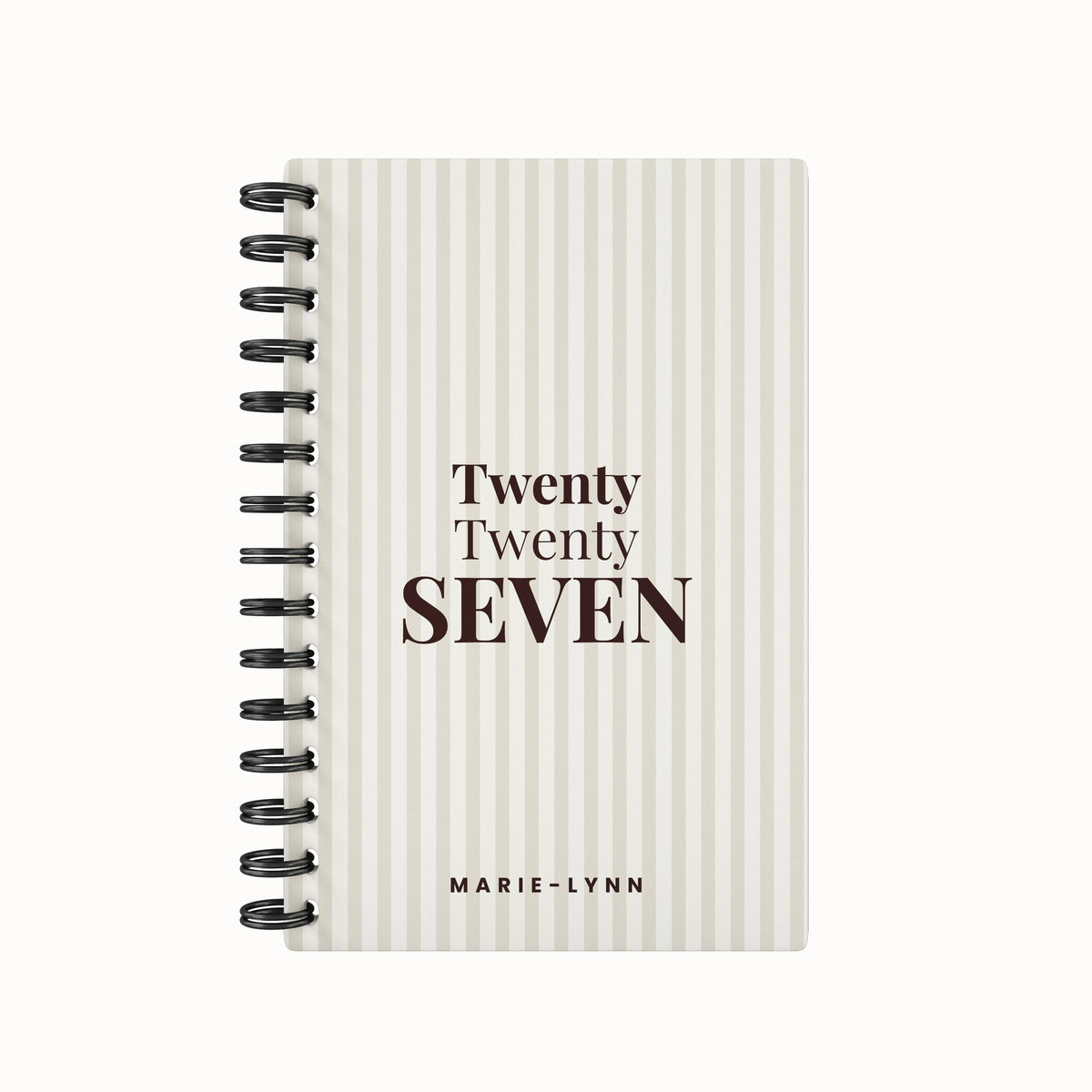 Bold 27 Weekly Planner Stripes
