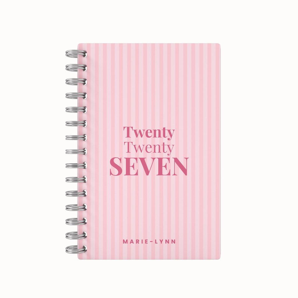 Bold 27 Weekly Planner Stripes