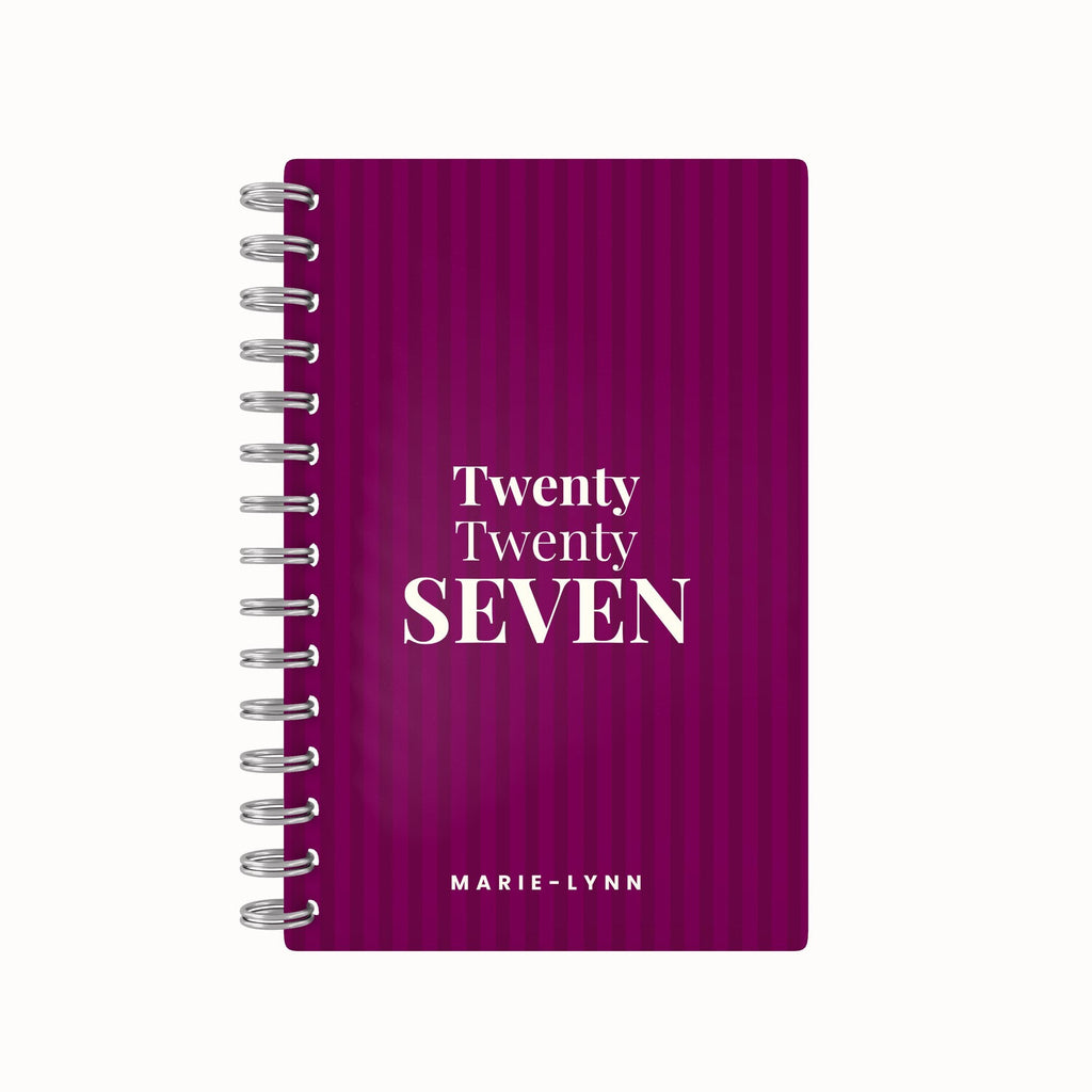 Bold 27 Weekly Planner Stripes