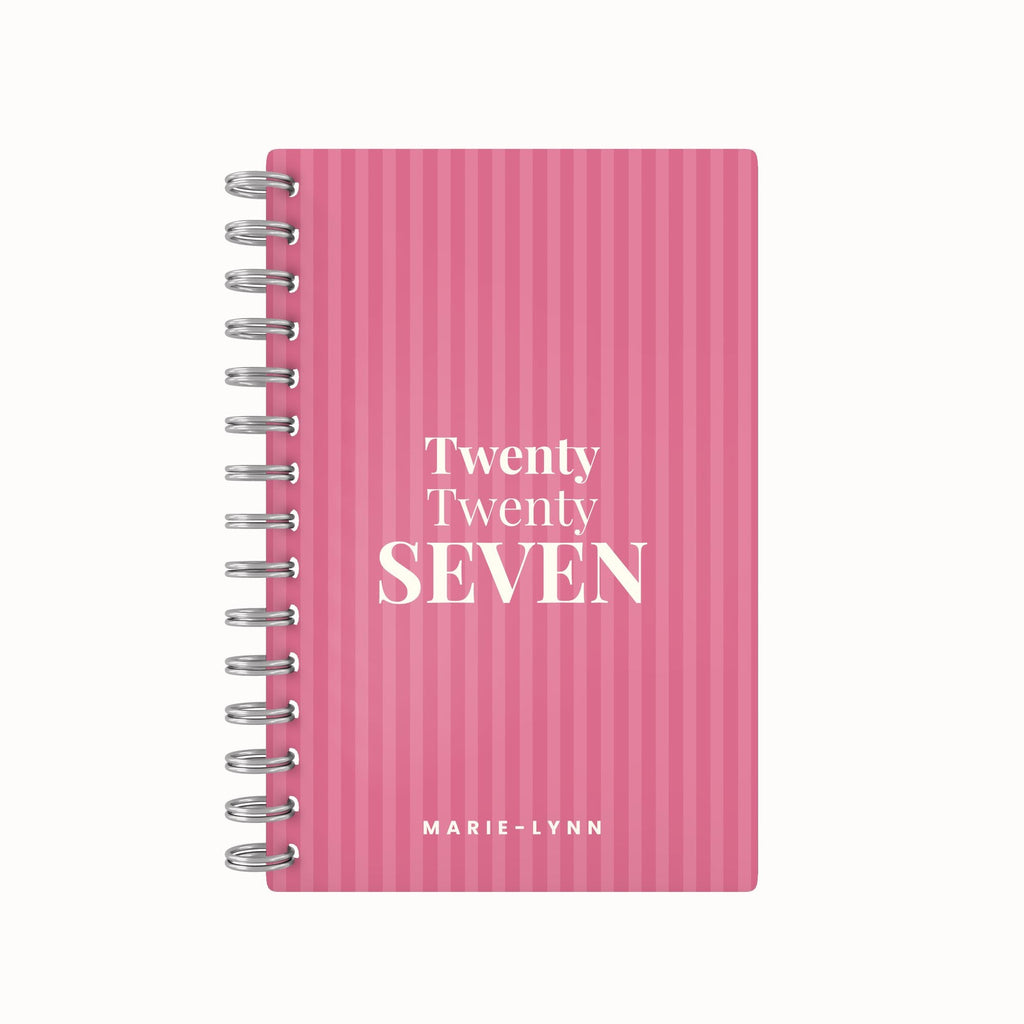 Bold 27 Weekly Planner Stripes