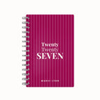 Bold 27 Weekly Planner Stripes