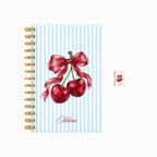 Cherry stripes weekly planner