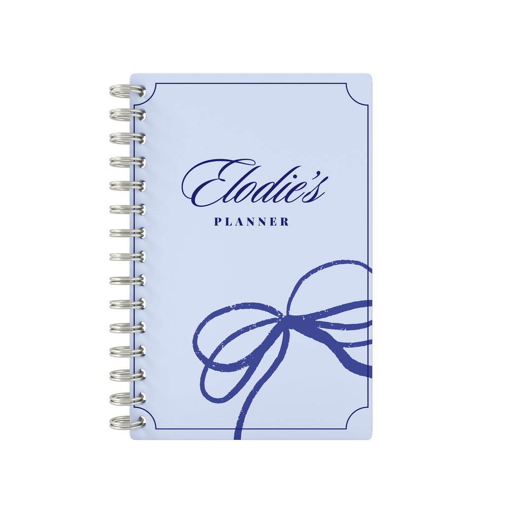 Coquette Bow Lined Notebook