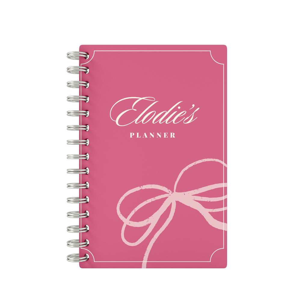 Coquette Bow Lined Notebook