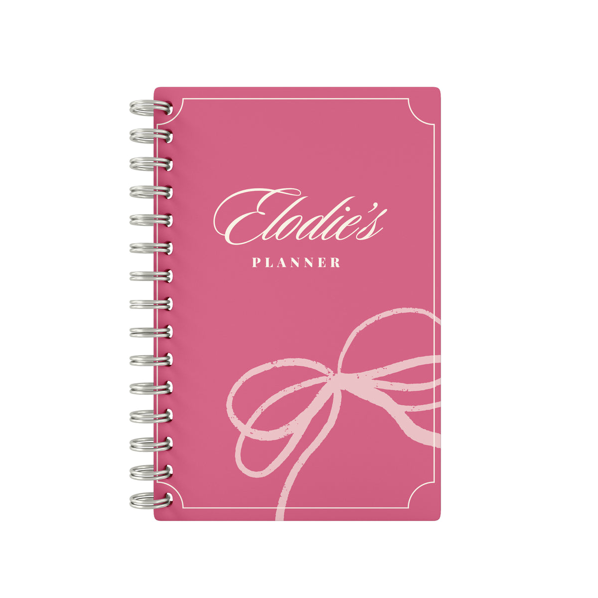 Coquette Bow Lined Notebook