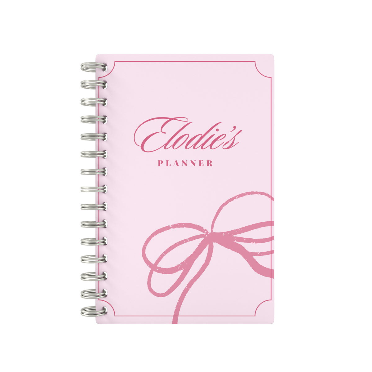 Coquette Bow Lined Notebook