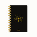 Dragon Fly Foil Lined Notebook