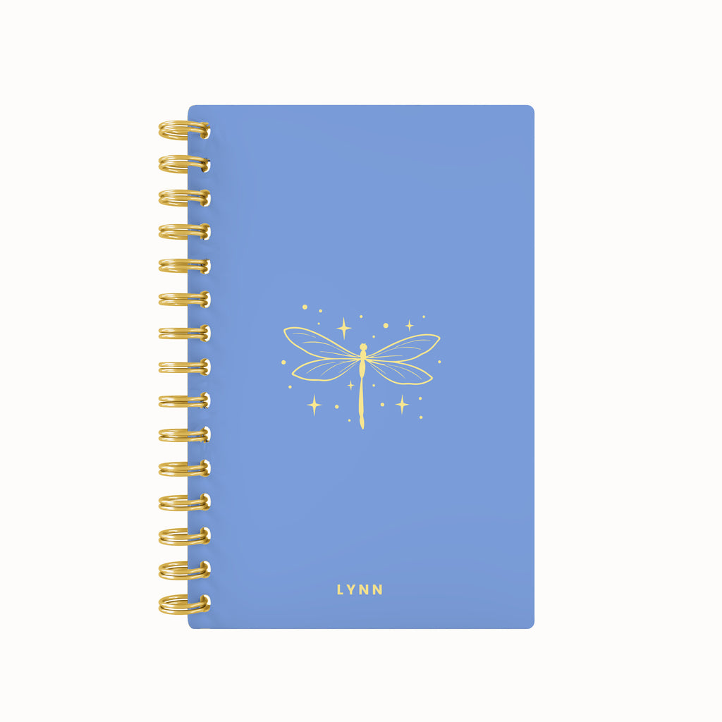 Dragon Fly Foil Lined Notebook
