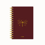 Dragon Fly Foil Lined Notebook
