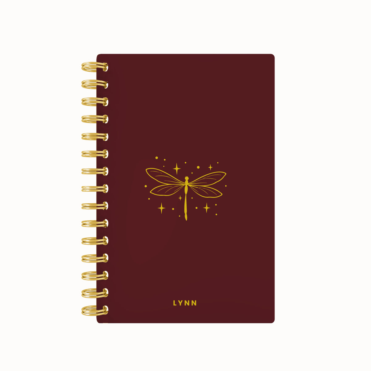 Dragon Fly Foil Lined Notebook
