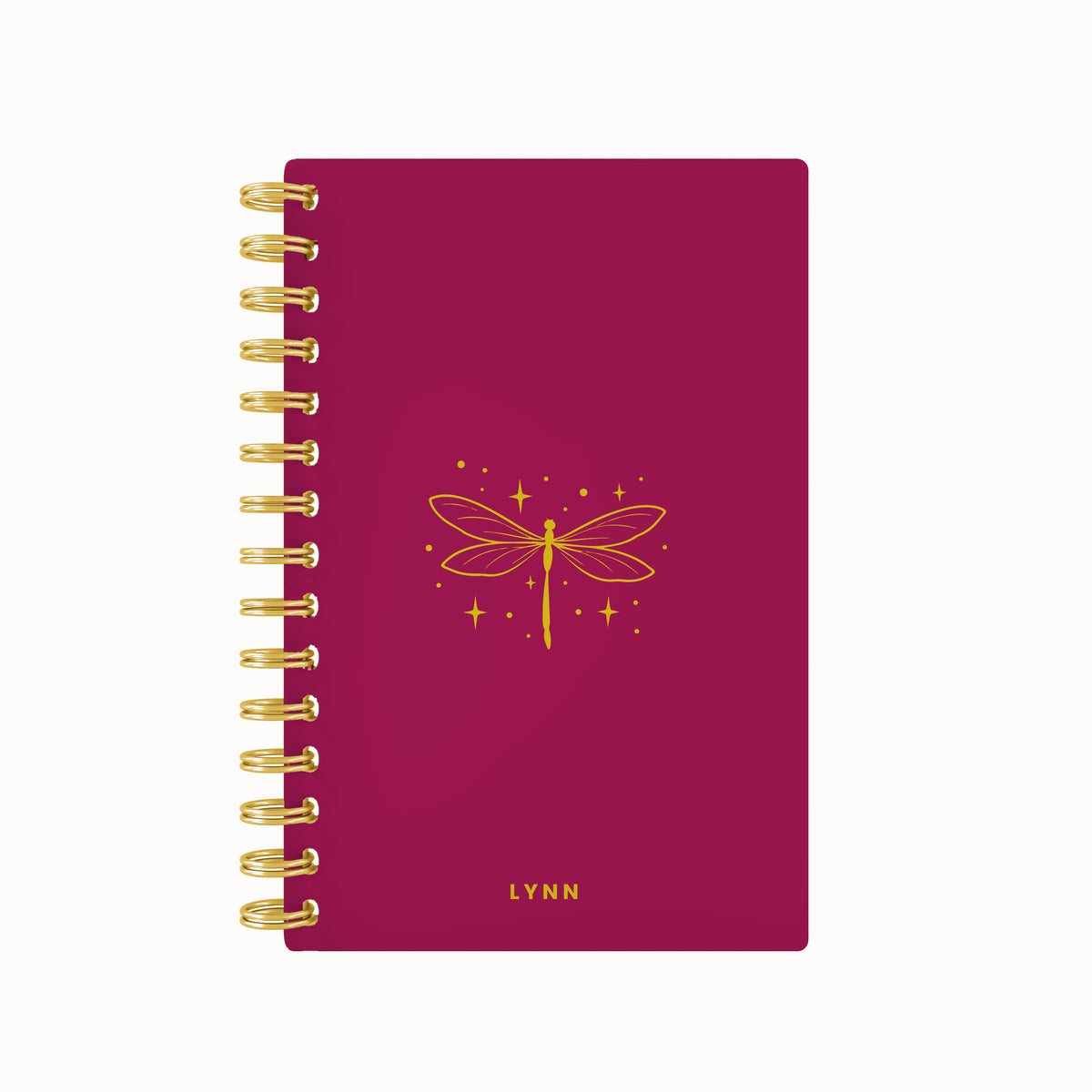 Dragon Fly Foil Lined Notebook