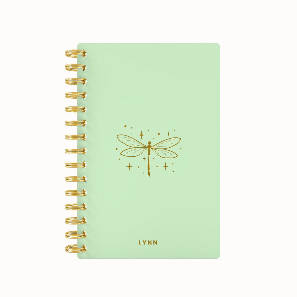Dragon Fly Foil Lined Notebook