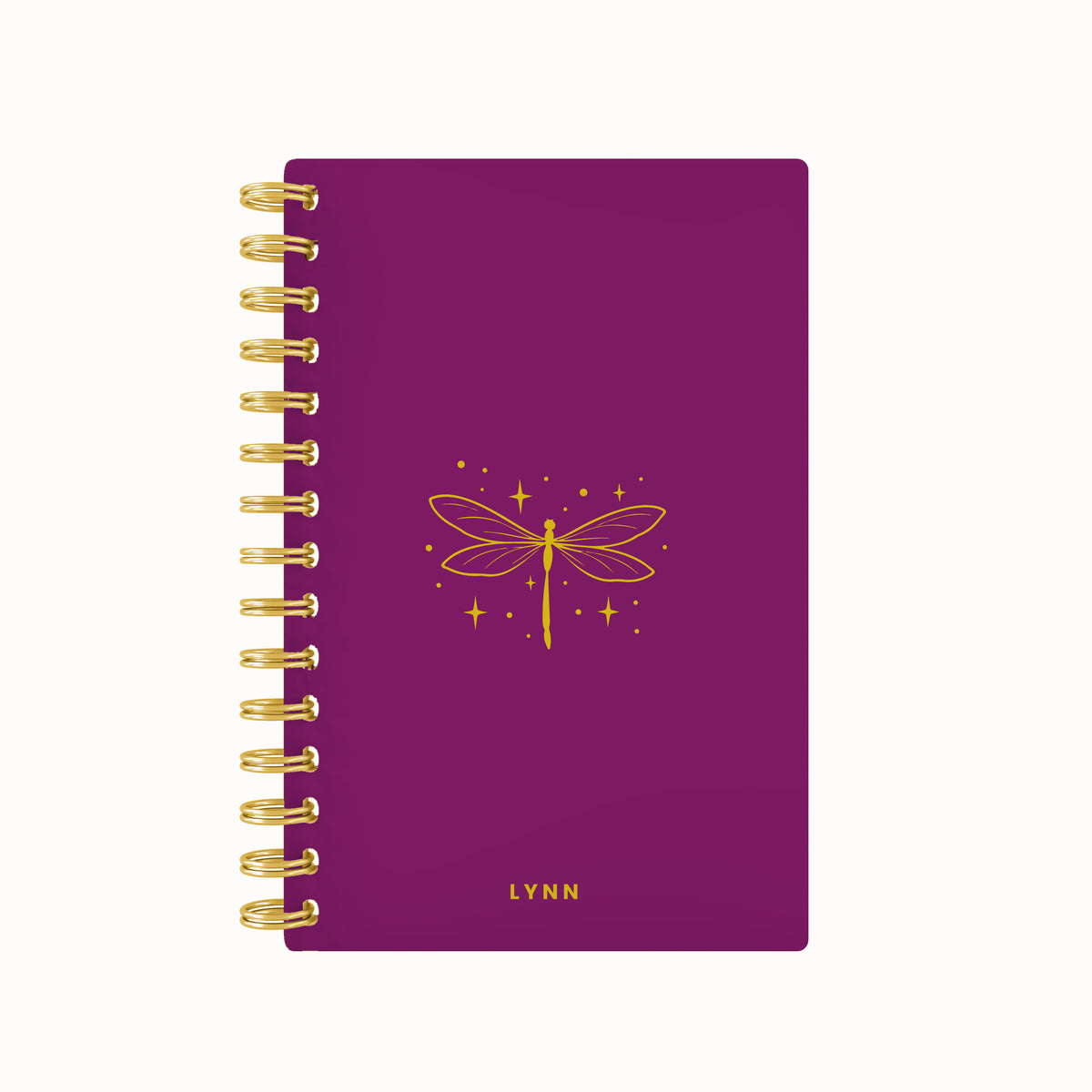 Dragon Fly Foil Lined Notebook