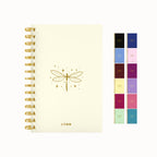 Dragon Fly Foil Lined Notebook