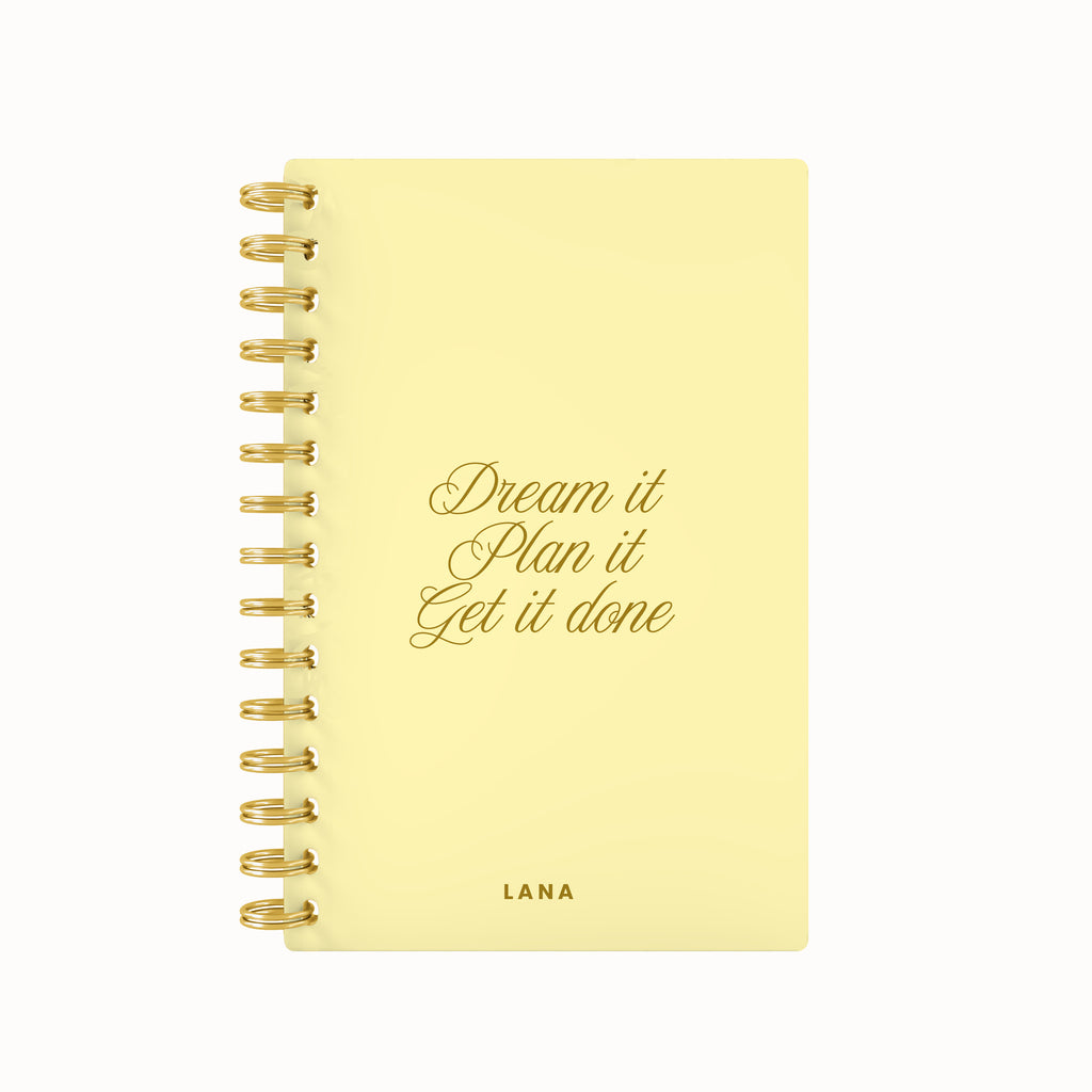 Dream it foil daily planner