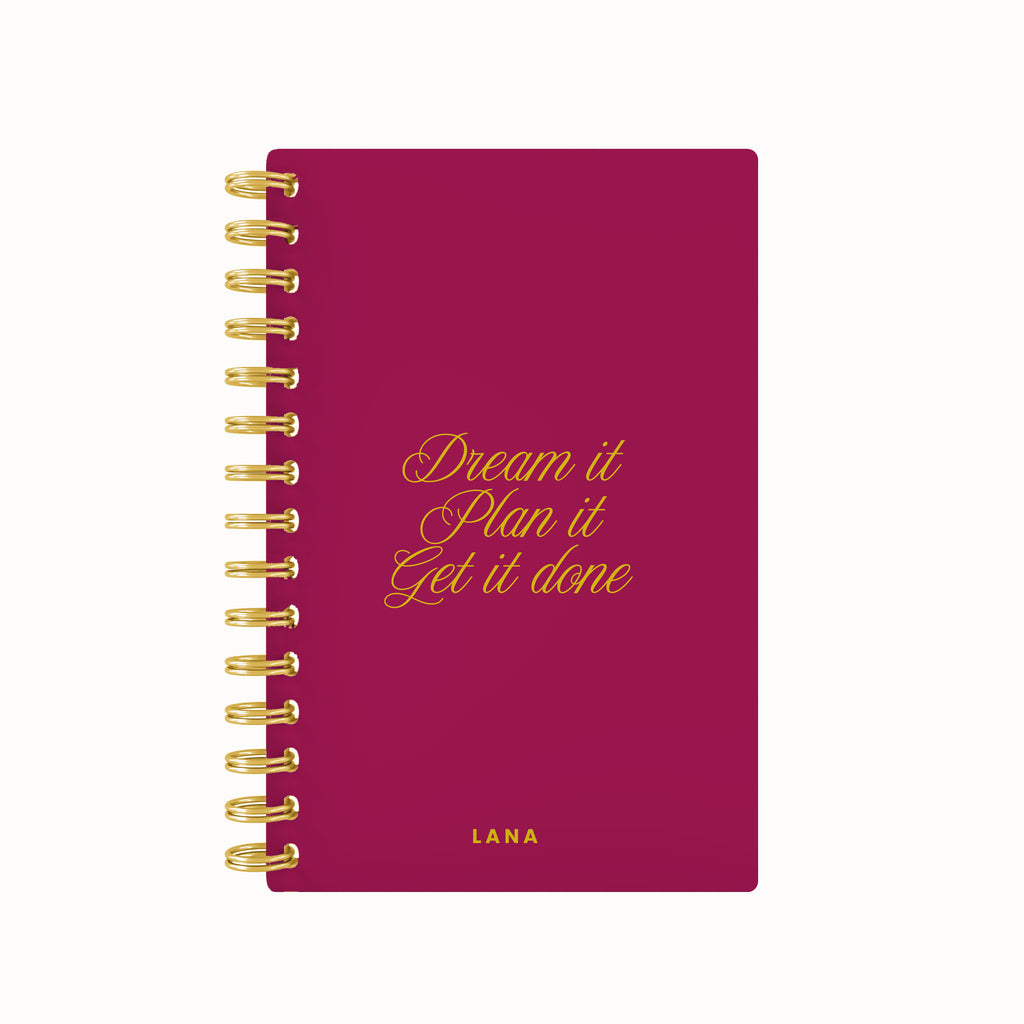 Dream it foil daily planner