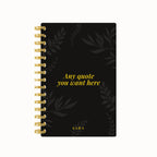 Foliage Foil Lined Notebook