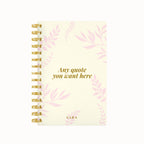 Foliage Foil Lined Notebook