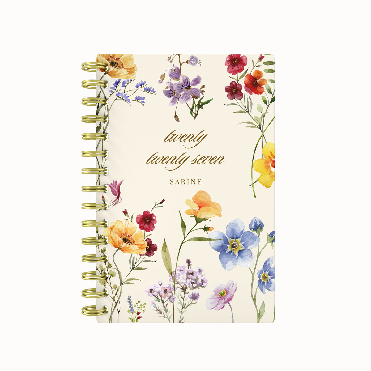 Garden Foil Lined Notebook