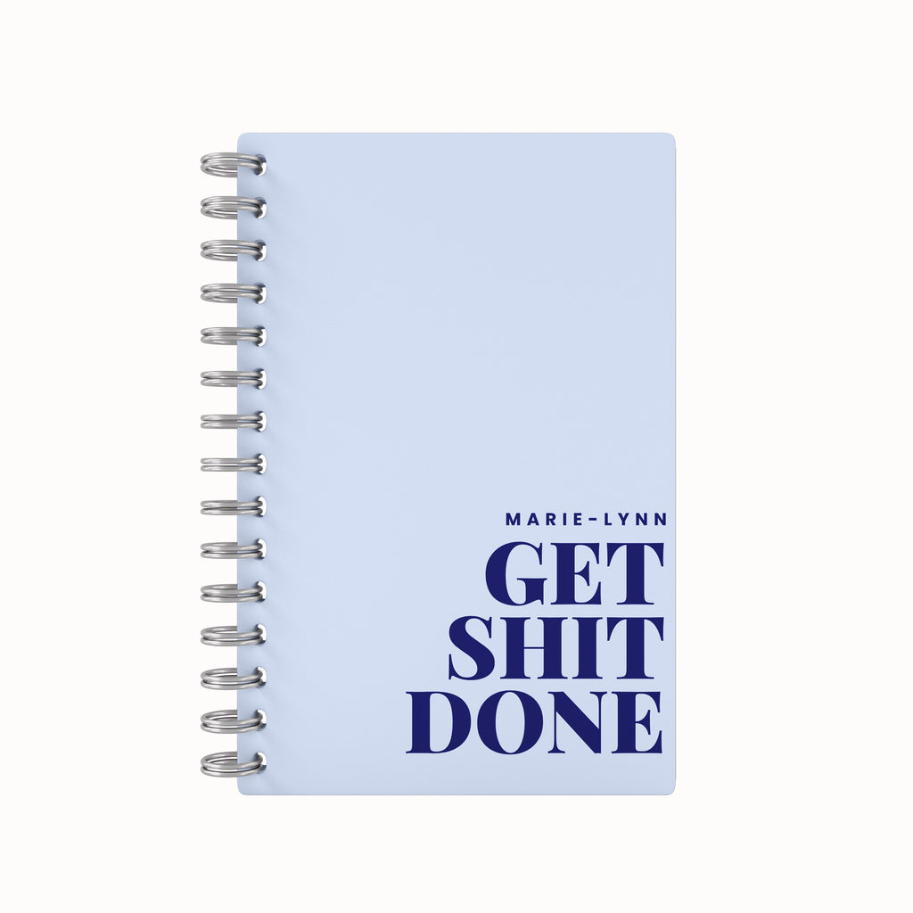 Get shit done weekly planner