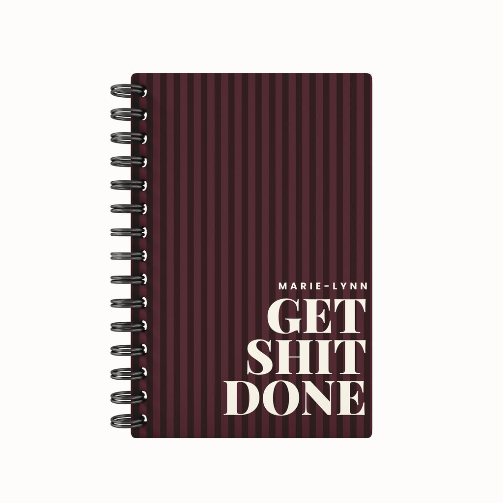 Get shit done weekly planner