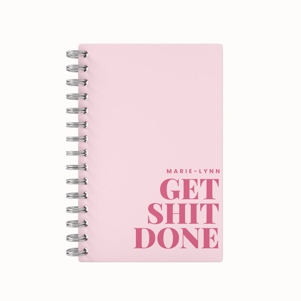 Get shit done weekly planner