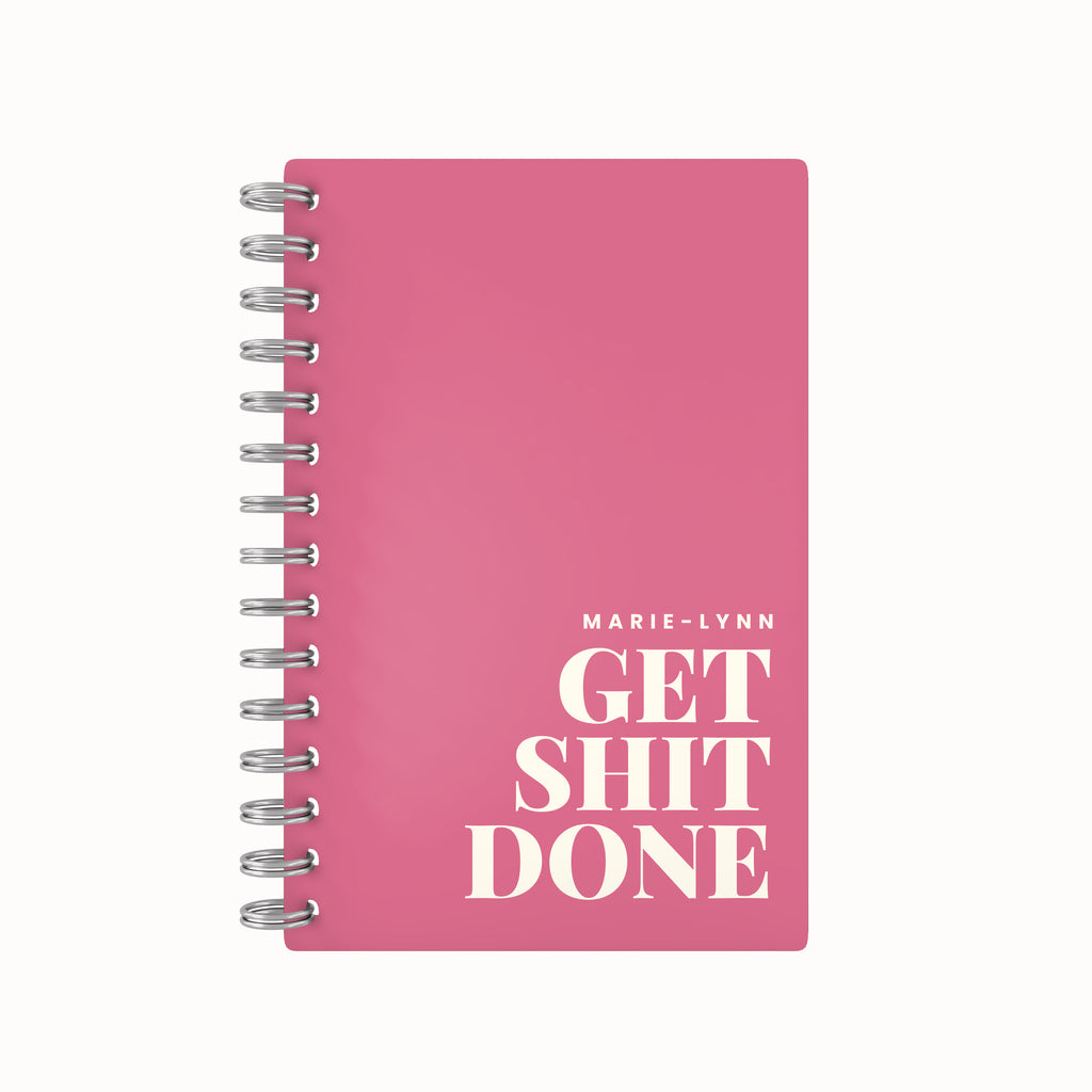Get shit done weekly planner